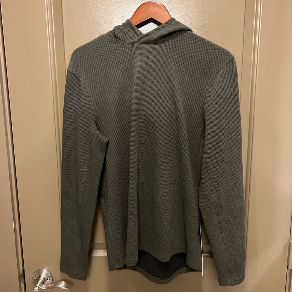Shift stitch hoodie